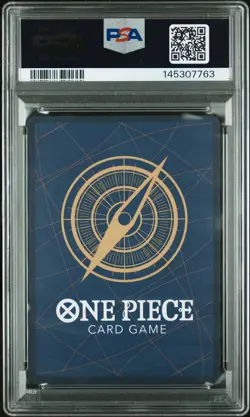 2025 ONE PIECE PROMOS PLAYMAT-BANDAI CARD GAMES FEST 24-25 #106 ZEUS PSA 10 - Image 2