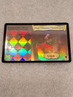Professor Minerva McGonagall 21/80 Holo Foil Harry Potter Trading Card Game TCG - Image 1