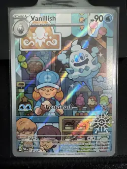 Pokemon TCG Vanillish 190/182 2025 Holiday Calendar Promo Stamped - Image 1