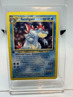 Pokemon Feraligatr 4/111 Neo Genesis Holo 1st Edition Holo Rare - Image 3