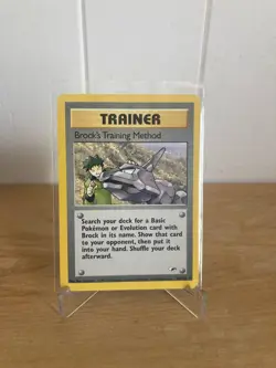Brock's Training Method - Pokemon Gym Heroes - Uncommon 106/132 - MP - Image 1