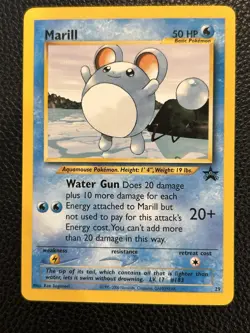 Pokemon TCG Black Star Promos Marill #29 NM - Image 1