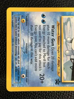 Pokemon TCG Black Star Promos Marill #29 NM - Image 3
