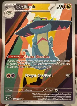 Pokemon Drakloak 248/217 Ascended Heroes Near Mint Condition Illustration Rare - Image 1