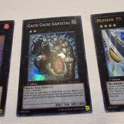 Yu-Gi-Oh! TCG Card Lot 5 Holographic Number 39 Worm Queen Gachi Grenosaurus A1 - Image 3