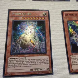 Yu-Gi-Oh! TCG Card Lot 5 Holographic Number 39 Worm Queen Gachi Grenosaurus A1 - Image 5