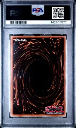 2015 YU-GI-OH! PREMIUM GOLD 1ST EDITION LEFT LEG OF THE FORBIDDEN ONE PSA 6 - Image 2