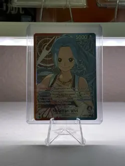 Nefeltari Vivi Alt Art Leader EB03-001 One Piece Heroines Edition English NM - Image 1