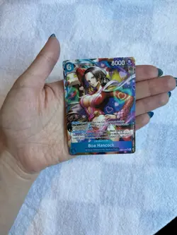 Bandai Boa Hancock One Piece EB03 English Super Rare Alternate Art - Image 3