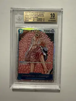 Donquixote Doflamingo One Piece Super Pre Release BGS 10 - Image 1