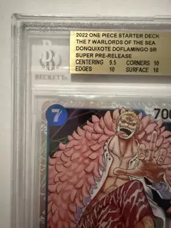 Donquixote Doflamingo One Piece Super Pre Release BGS 10 - Image 3