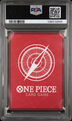 2025 ONE PIECE PROMOS PSA MAGAZINE EXCLUSIVE #001 SHANKS PSA 10 - Image 2