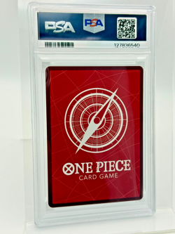 2025 One Piece EN Shanks Promos PSA Magazine Exclusive #001 PSA 10 - Fresh Cert - Image 2
