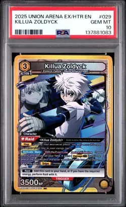 PSA 10 *SEQUENTIAL* - Union Arena Hunter X Hunter Vol 2 - Killua & Gon - Image 1