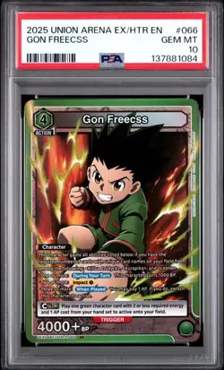 PSA 10 *SEQUENTIAL* - Union Arena Hunter X Hunter Vol 2 - Killua & Gon - Image 3