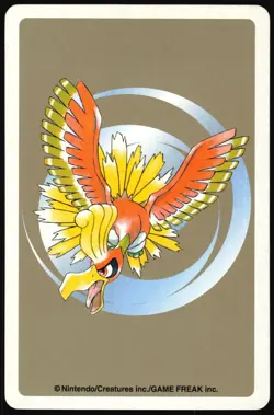 WOOPER NO. 194 QUEEN OF CLUBS GOLD POKEMON POKER CARD JAPANESE GOLD 1999 - Image 3
