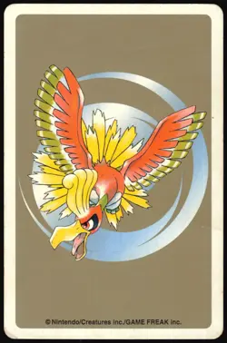 WOOPER NO. 194 QUEEN OF CLUBS GOLD POKEMON POKER CARD JAPANESE GOLD 1999 - Image 3