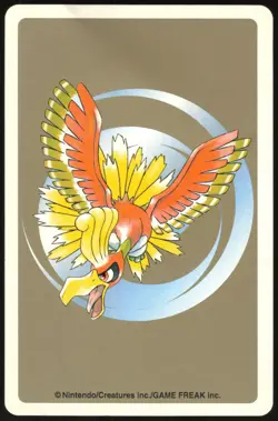 WOOPER NO. 194 QUEEN OF CLUBS GOLD POKEMON POKER CARD JAPANESE 1999 - Image 3