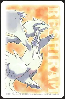 FRAXURE 7 OF DIAMONDS BLACK WHITE POKER CARD POKEMON JAPANESE 1996 - Image 3
