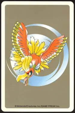 VOLTORB NO. 100 9 OF CLUBS GOLD POKEMON POKER CARD JAPANESE 1999 - Image 3