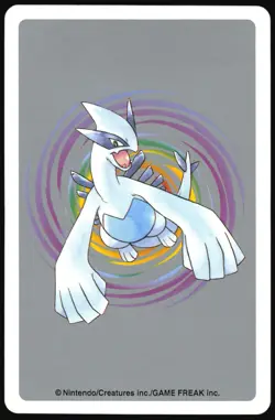 TOTODILE NO. 158 ACE OF DIAMONDS POKEMON SILVER POKER CARD JAPANESE 1999 - Image 3