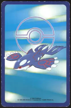 GARDEVOIR QUEEN OF CLUBS SAPPHIRE POKEMON POKER CARD JAPANESE 2003 - Image 3