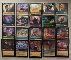 Lorcana Chapter 7 Cold Foil C UC R SR 23 Cards - Image 1
