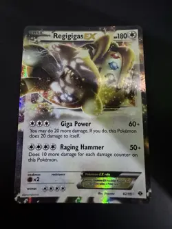Regigigas EX #82/99 Next Destinies Pokemon Holo Card - Image 1