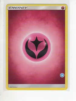 2017 FAIRY ENERGY SUN & MOON BASE SET NUMBER 10 POKEMON CARD LP - Image 1