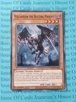 SUDA-EN082 Vulcarrion the Rotting Phoenix Yu-Gi-Oh Card 1st Edition New - Image 1
