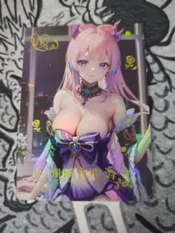 Kokomi Genshin Impact UR Goddess Story Anime Waifu Card Girl Foil Doujin Meika - Image 1
