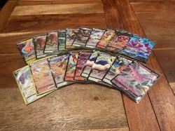Pokemon 19 Card Lot NM V Ft. Espeon V #64 & Eevee V #108 - Image 1