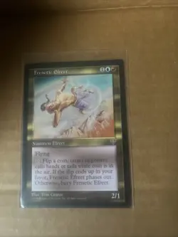 Magic The Gathering Card - Frenetic Efreet Mirage Rare Creature - Image 1