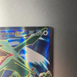 Rayquaza EX Full Art 104/108 Roaring Skies Ultra Rare Holo Pokemon Card 2015 - Image 3