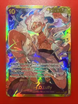 Monkey.D.Luffy OP05-119 SEC Awakening of the New Era One Piece Card English MINT - Image 1