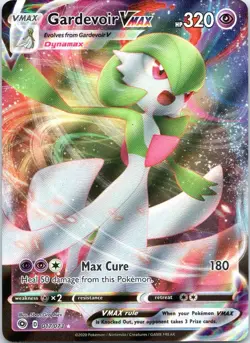 Gardevoir VMAX 017/073 Full Art Champion's Path Pokemon Card - Image 1