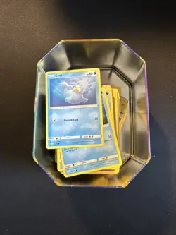 Pokemon TCG Lot 120+ Cards w/ Pikachu Tin - Image 2