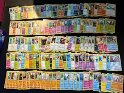 Pokemon TCG Lot 120+ Cards w/ Pikachu Tin - Image 3