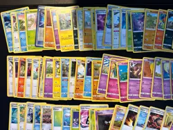 Pokemon TCG Lot 120+ Cards w/ Pikachu Tin - Image 4