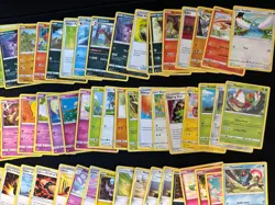 Pokemon TCG Lot 120+ Cards w/ Pikachu Tin - Image 5