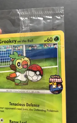 Grookey On The Ball 003/005 Futsal Pokemon Card PROMO UK Exclusive NEW SEALED - Image 5