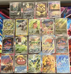 Pokemon Illustration Rare IR Card Lot Ascended Heroes White Flare Surging Sparks - Image 1