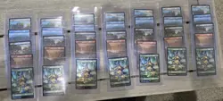7 Final Fantasy Chocobo Track Foil Lands Sets MTG 35 Cards In Total - Image 2