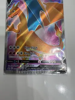 CARD MISPRINT - SEALED CRIMP ERROR - Pokemon TCG - Charizard V - SWSH050 -Promo - Image 2