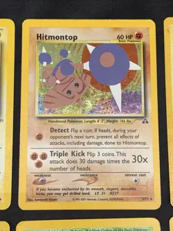 Vintage Pokemon Cards Holo Rare WOTC Lot Gym Heroes, Team Rocket, Base Set MP/HP - Image 3