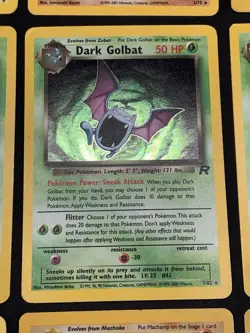 Vintage Pokemon Cards Holo Rare WOTC Lot Gym Heroes, Team Rocket, Base Set MP/HP - Image 5