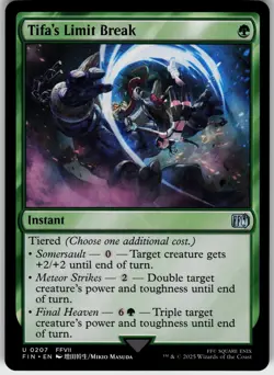 TIFA'S LIMIT BREAK 207 FINAL FANTASY UNCOMMON 2025 LP - Image 2