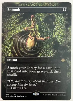 Entomb x2 Non-Foil (Retro Frame & Borderless) DMR Dominaria Remastered MTG - Image 4