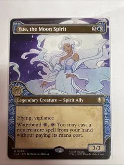 Yue, the Moon Spirit (Showcase) Avatar: The Last Airbender #338 Rare - Image 1
