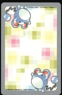 SUNFLORA NO. 192 7 OF DIAMONDS POKEMON SILVER POKER CARD JAPANESE 1999 - Image 3